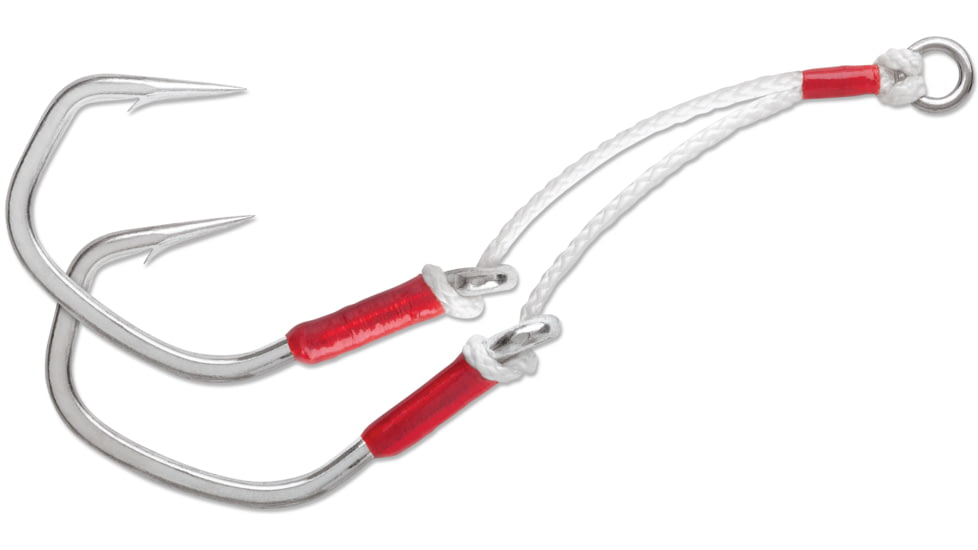 VMC TechSet Tandem Assist Hooks, Heavy Duty, Tin, Size 5/0, 7269TTI#5/0PP