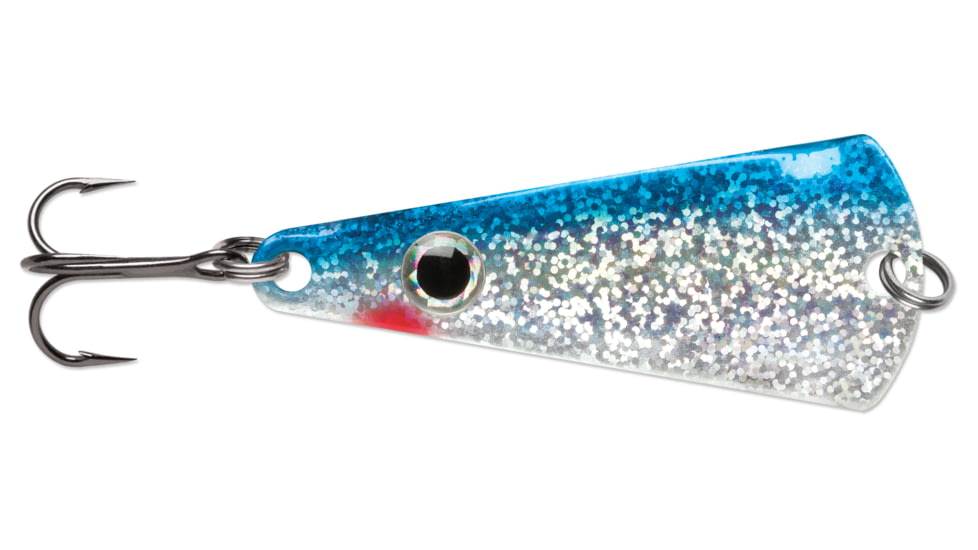 VMC Tingler Spoon 1/16 oz, Glow Blue Shiner, TGS116GBSH