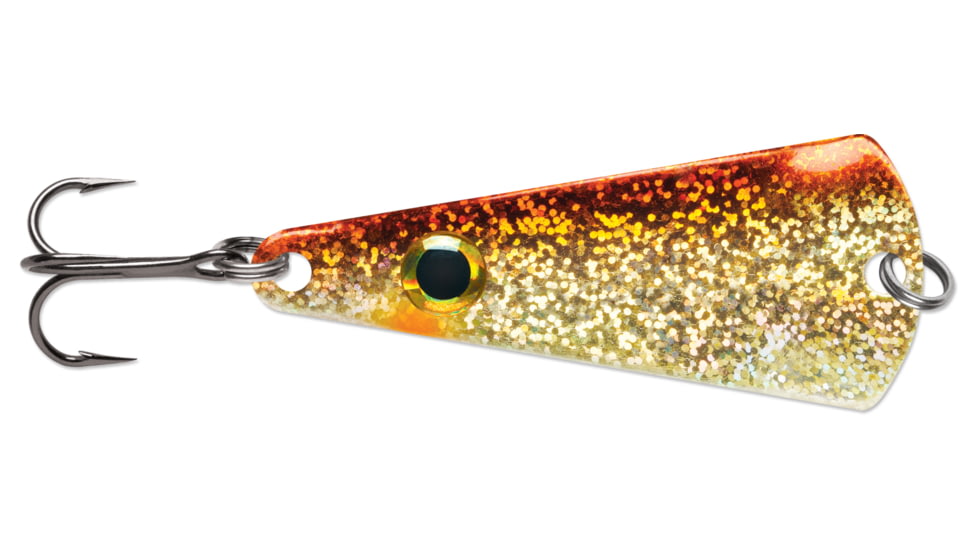 VMC Tingler Spoon 1/16 oz, Glow Gold Fish, TGS116GGF