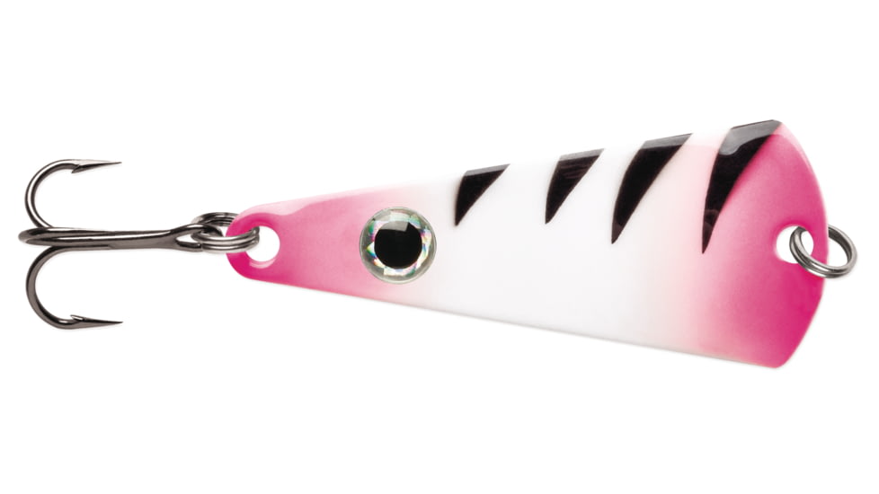 VMC Tingler Spoon 1/16 oz, Glow Pink Squirrel, TGS116GPS