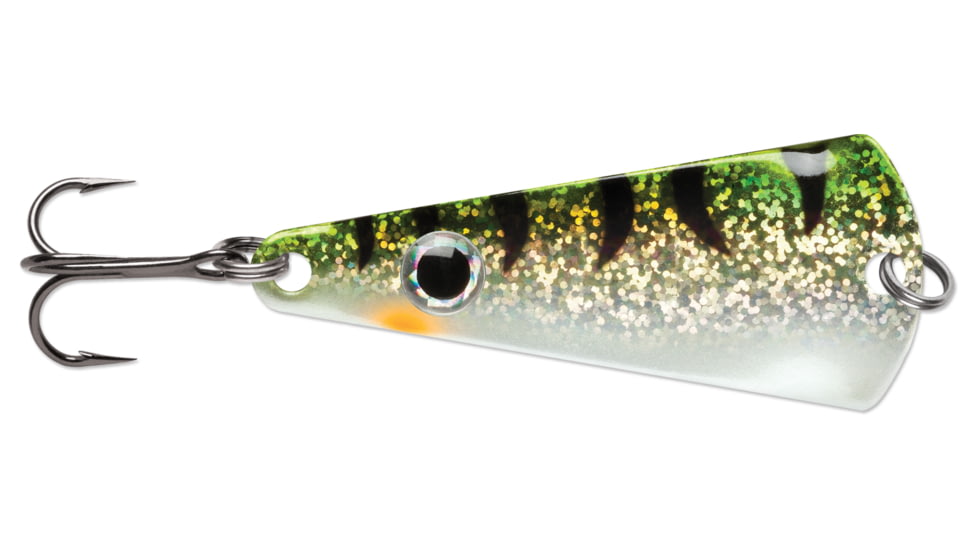 VMC Tingler Spoon 1/16 oz, Yellow Perch, TGS116YP