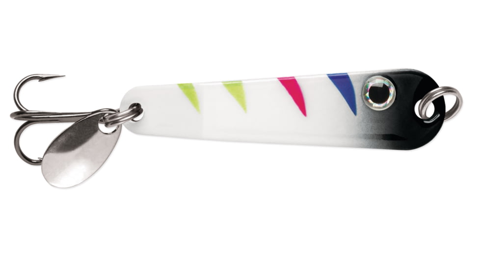 VMC Tumbler Spoon 1/8 oz, Glow Black Wonderbread, TMS18GBWB