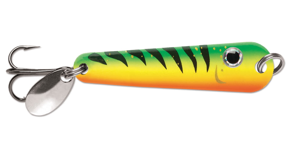 VMC Tumbler Spoon 1/8 oz, Glow Fire Tiger, TMS18GFT