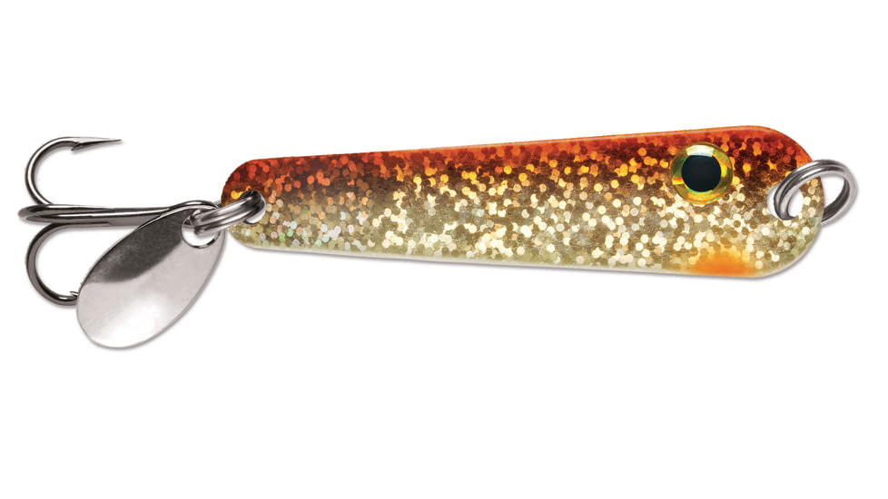 VMC Tumbler Spoon 1/8 oz, Glow Gold Fish, TMS18GGF