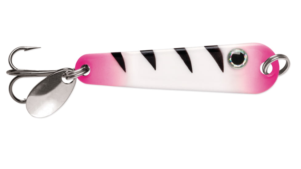 VMC Tumbler Spoon 1/8 oz, Glow Pink Squirrel, TMS18GPS