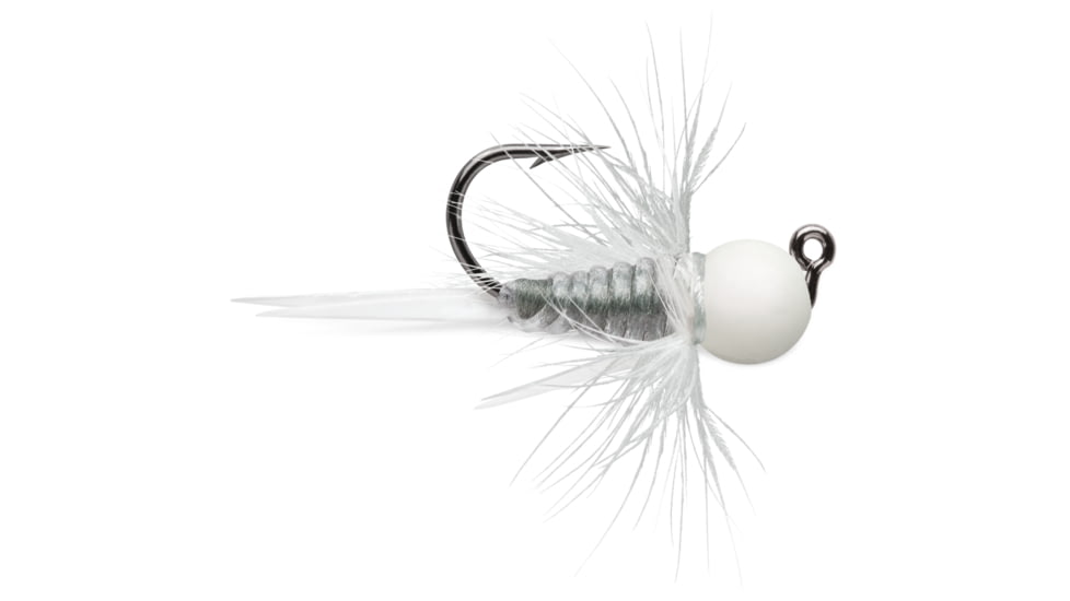 VMC Tungsten Bullfly Jig, 1/64 oz, Glow, TBFJ164GL