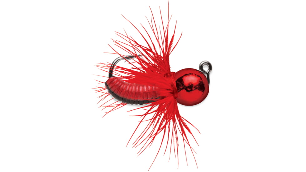 VMC Tungsten Fly Jig, 1/16 oz, Metallic Red, TFJ116MR