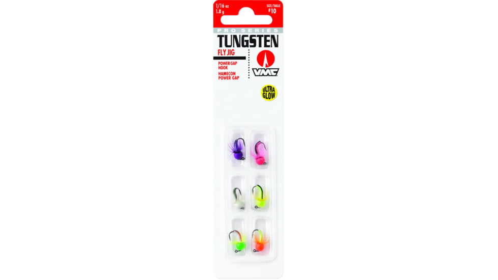 VMC Tungsten Fly Jig Kit, 1/16oz, TFJ116G6