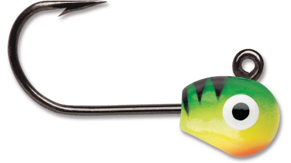 VMC Tungsten Mongo Jig 1/32 oz, Glow Fire Tiger, TMJ132GFT