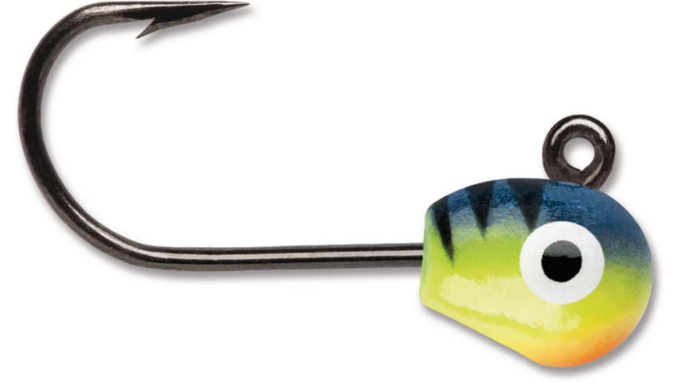 VMC Tungsten Mongo Jig 1/32 oz, Glow Hot Perch, TMJ132GHP