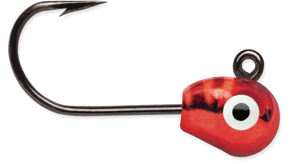 VMC Tungsten Mongo Jig 1/32 oz, Glow Metallic Red, TMJ132GMR