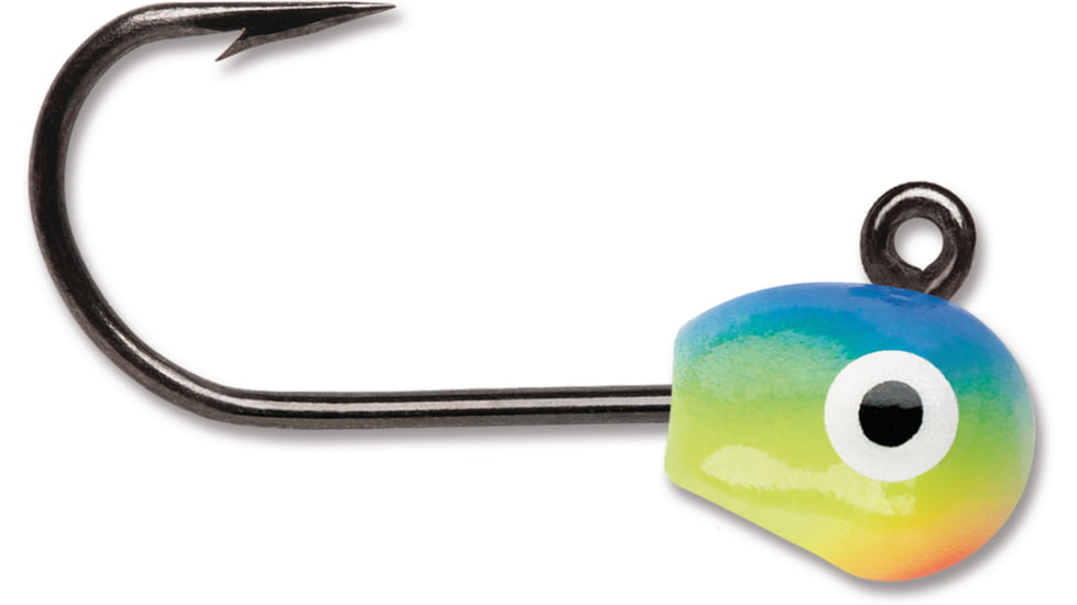VMC Tungsten Mongo Jig 1/32 oz, Glow Parrot, TMJ132GPRT