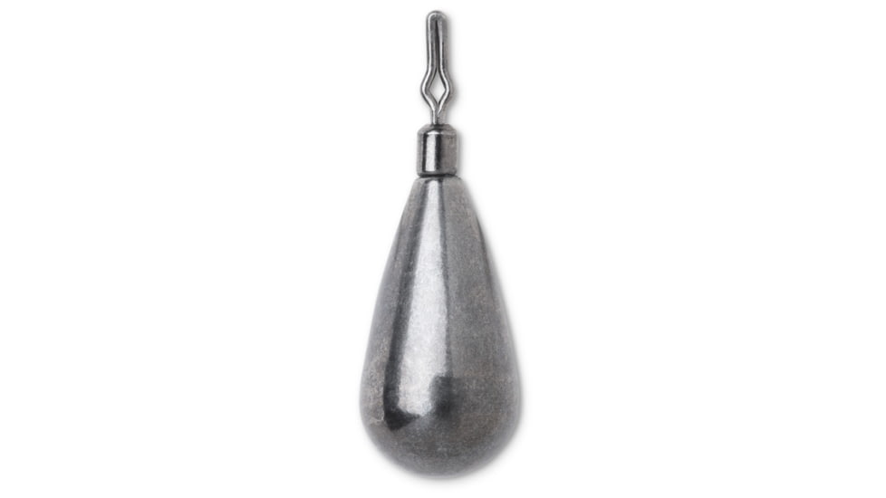VMC Tungsten Tear Drop Weight, 1/8oz, Lead Free, Natural 4/Pack, TTDW18NAT