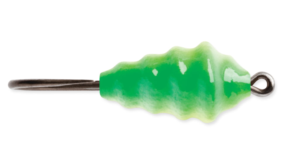 VMC Waxy Jig 1/16 oz Green Orange Glow, WXJ116GOGL