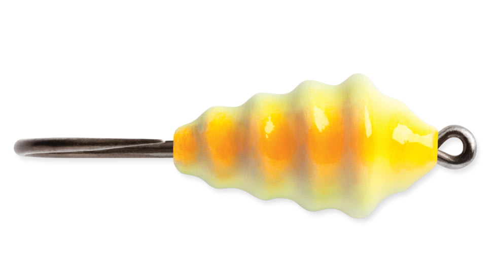 VMC Waxy Jig 1/16 oz Orange Chartreuse Glow, WXJ116OCGL