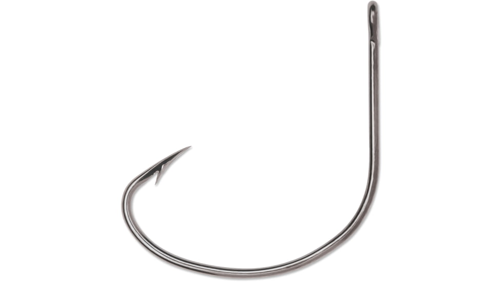 VMC Wide Gap Hooks Straight Shank, Black Nickel, #2, 9800BN#2PP