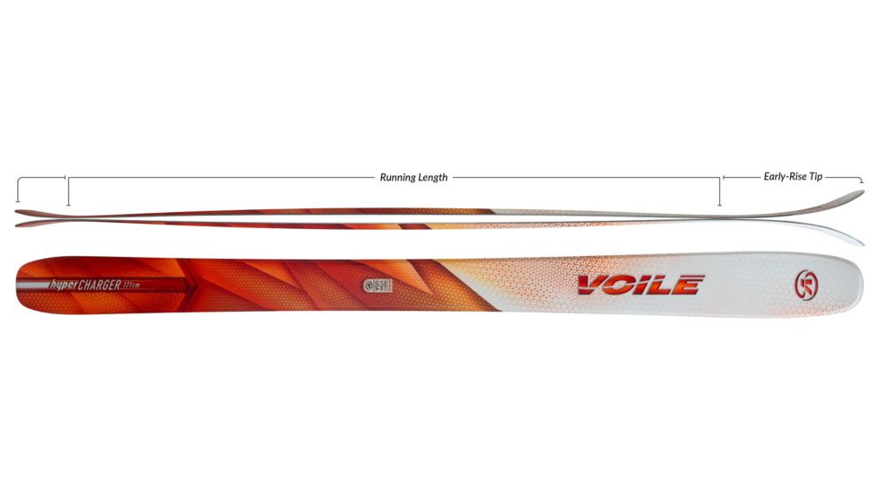 Voile HyperCharger Skis, 178cm, 5205-178-1819