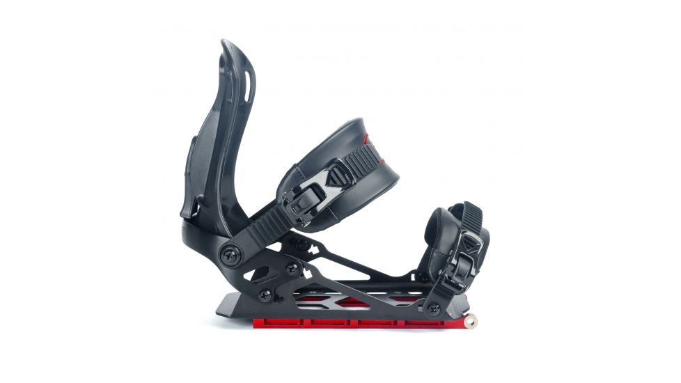 Voile Light Rail Splitboard Binding, Red, Large 11+ USM, 1134-63-LR
