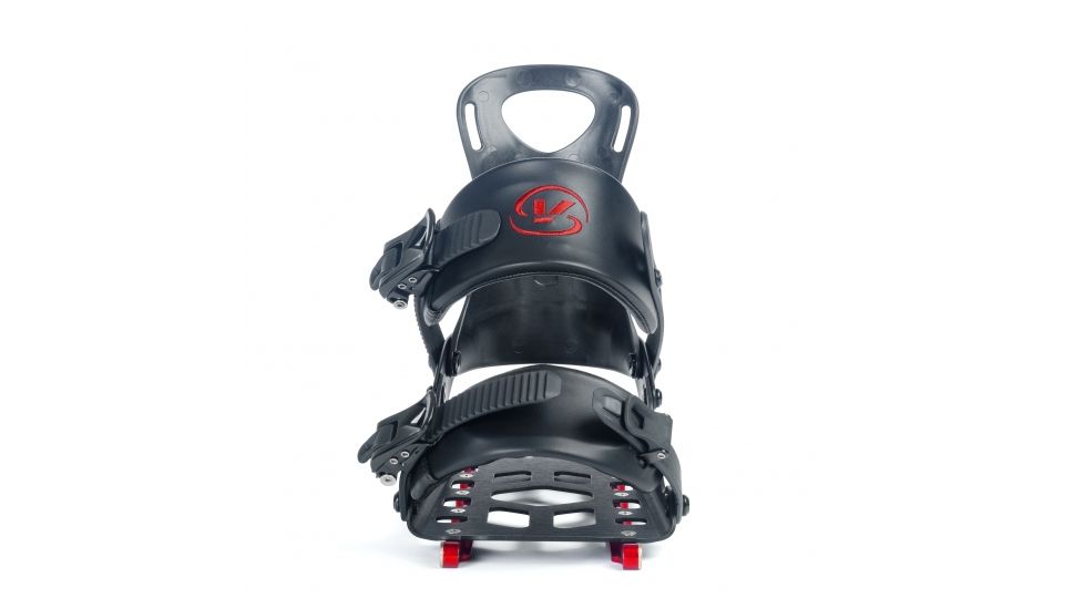 Voile Light Rail Splitboard Binding, Red, Large 11+ USM, 1134-63-LR