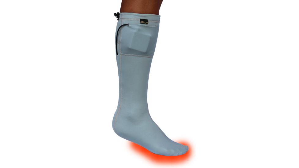 Volt Resistance 3v Heated Socks, Grey, 2XL, 3V-SK-GR-2XL