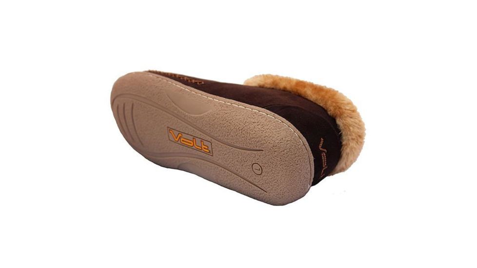 Volt Resistance 3V Smart Heated Slipper, Brown, Large, 3V-SS-BN-L