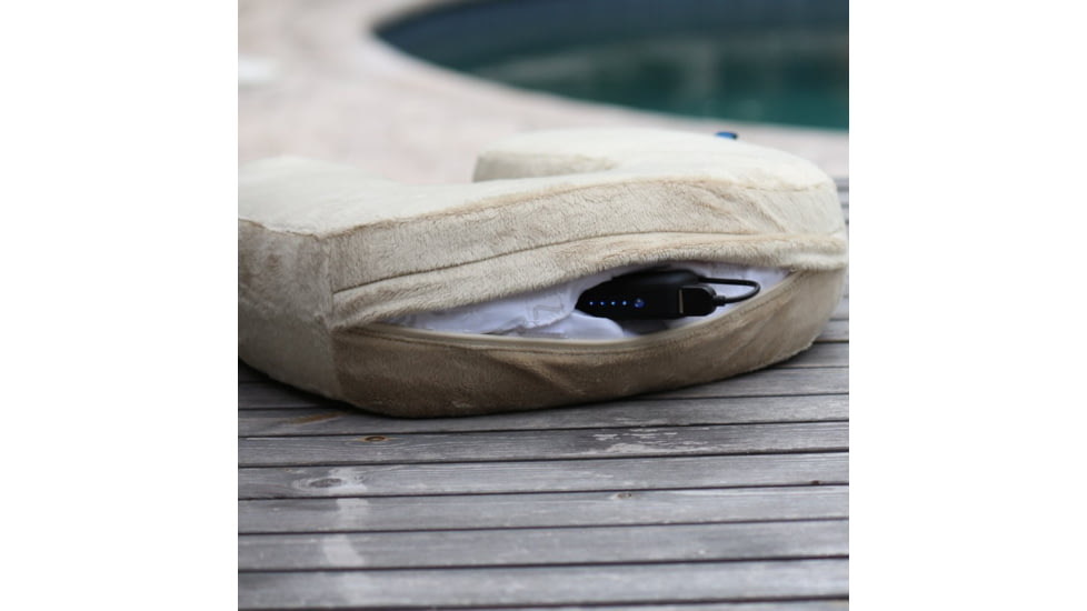 Volt Resistance 5V Heated Travel Pillow, Grey, One Size, 5V-HTP