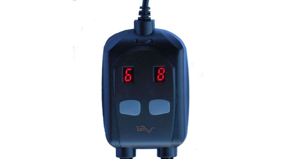 Volt Resistance Dual Therm Controller, Black, 12v-TCD