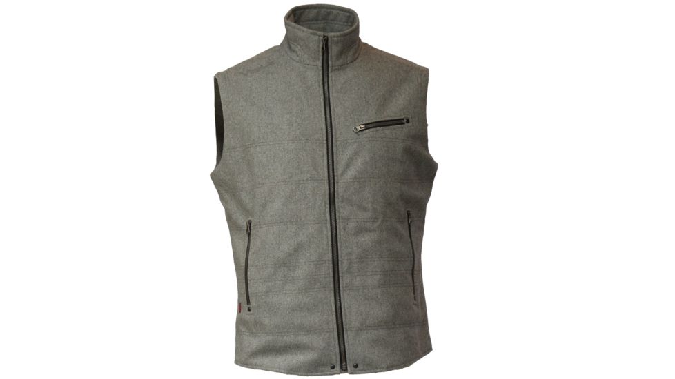 Volt Resistance Empire 7V Insulated Heated Wool Vest, Grey, Extra Large, 5V-WHV-MG-XL