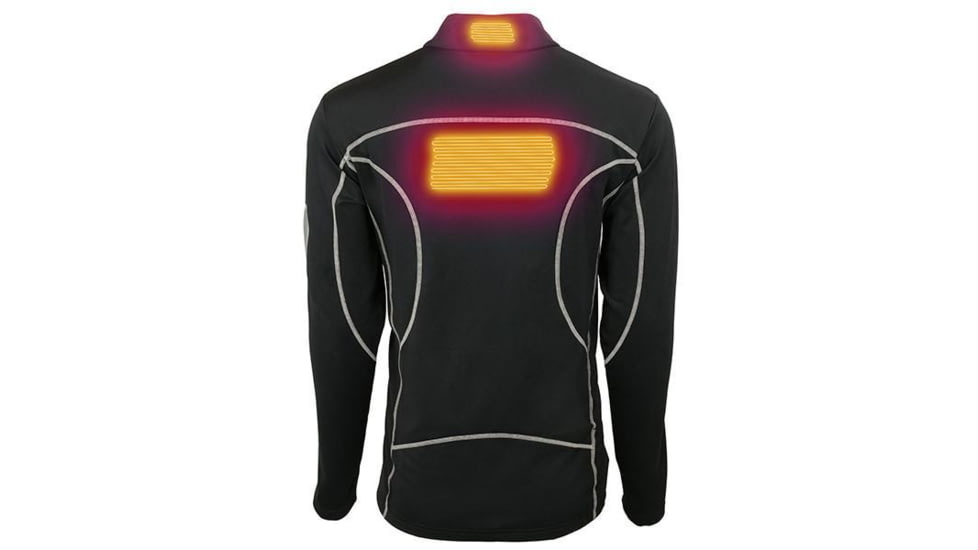 Volt Resistance Thermal 5V Half Zip Pullover - Mens, Black, 2XL, 5V-THZ-MB-2XL