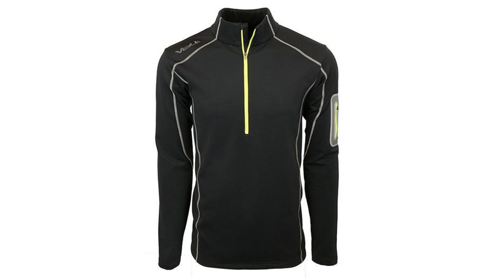 Volt Resistance Thermal 5V Half Zip Pullover - Mens, Black, 2XL, 5V-THZ-MB-2XL