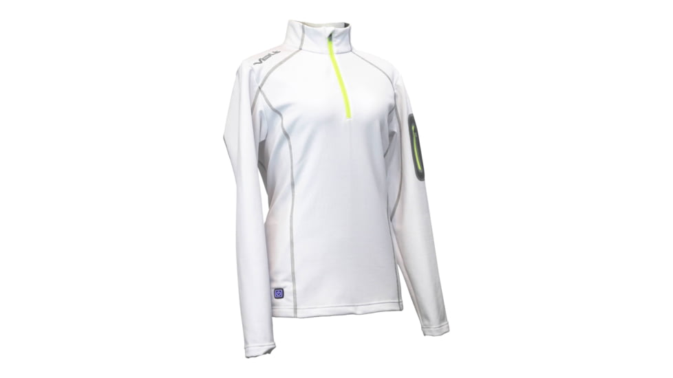 Volt Resistance Thermal 5V Half Zip Pullover - Womens, White, Extra Small, 5V-THZ-WW-XS