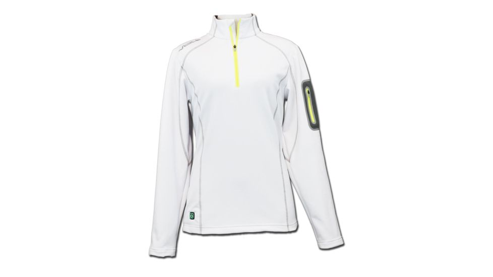 Volt Resistance Thermal 5V Half Zip Pullover - Womens, White, Extra Small, 5V-THZ-WW-XS