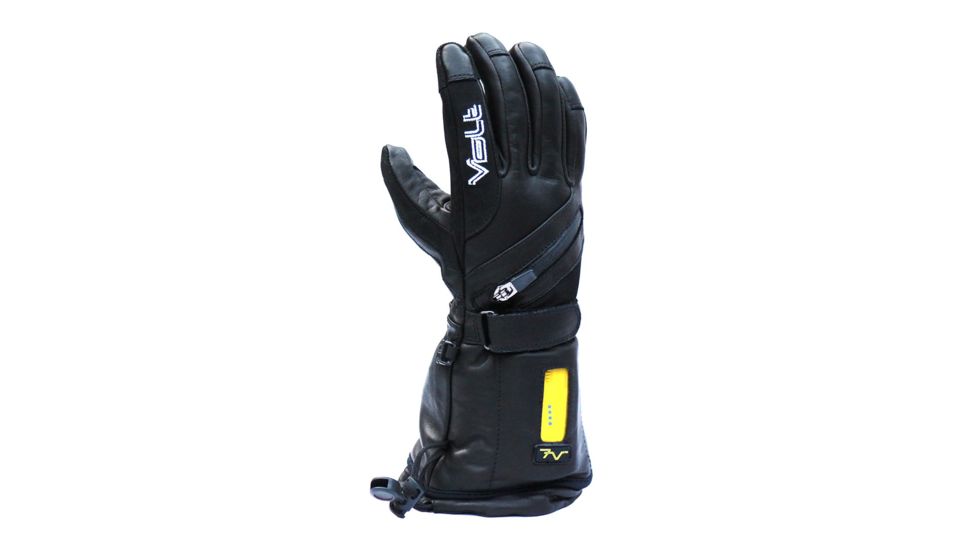 Volt Resistance Titan 7V Leather Heated Ski Gloves - Womens, Black, Large, GL-7V-TNW-L