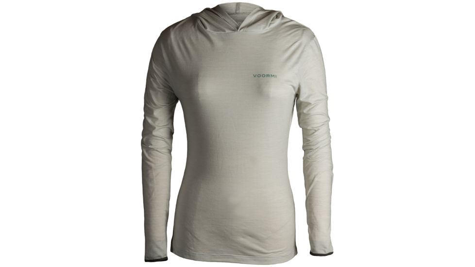 Voormi River Run Hoodie - Women's-Limestone-Small