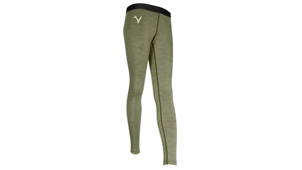 Voormi Thermal ll Baselayer Bottoms - Womens-Deep Sage-Regular Inseam-X-Small