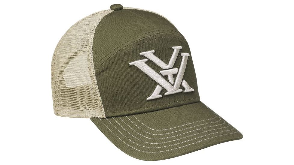 Vortex 3 Panel Cap - Mens, Olive/Stone, 219045-OLV