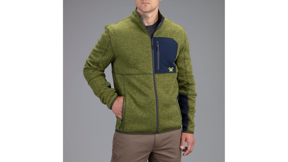 Vortex Anchor Point Fleece Full Zip - Mens, Mayfly, Small, 220-25-MFYS