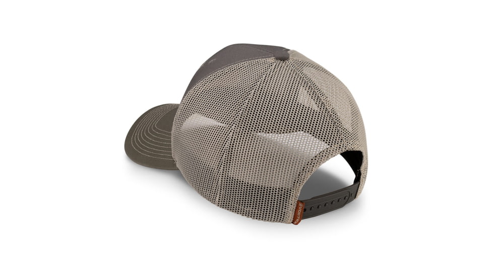 Vortex Clipped Corner Cap - Mens, Charcoal, One Size, 220-40-CHR