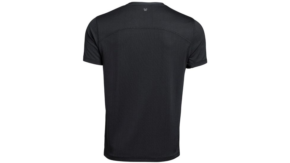 Vortex Day Rucker Performance T-Shirt - Mens, Black Heather, Extra Large, 120-01-BLHXL