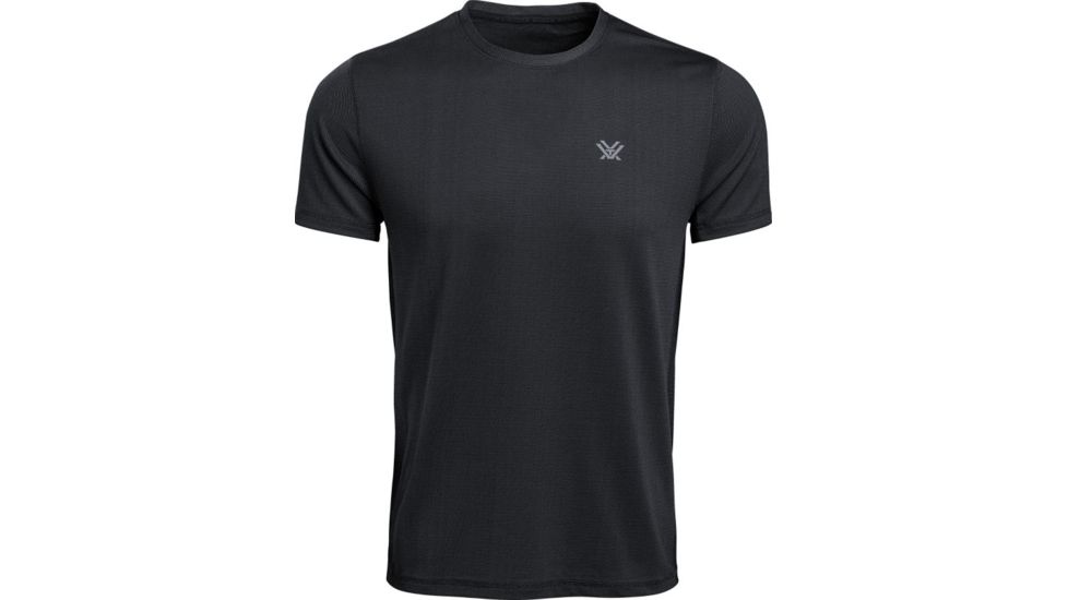 Vortex Day Rucker Performance T-Shirt - Mens, Black Heather, Extra Large, 120-01-BLHXL