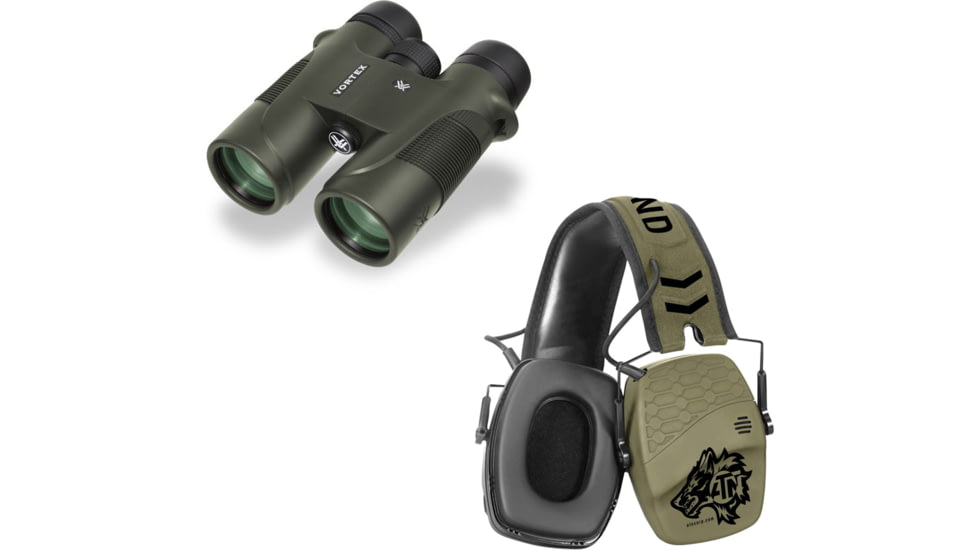 Vortex Diamondback Binocular & ATN X-Sound Hearing Protector