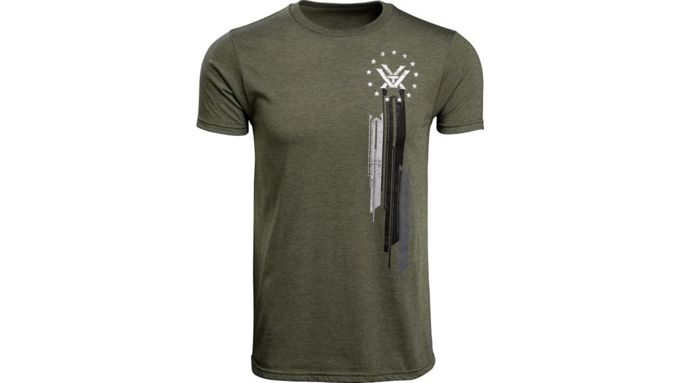 Vortex Double Down T-Shirt - Mens, Olive Heather, 2X, 120-30-OLH2X