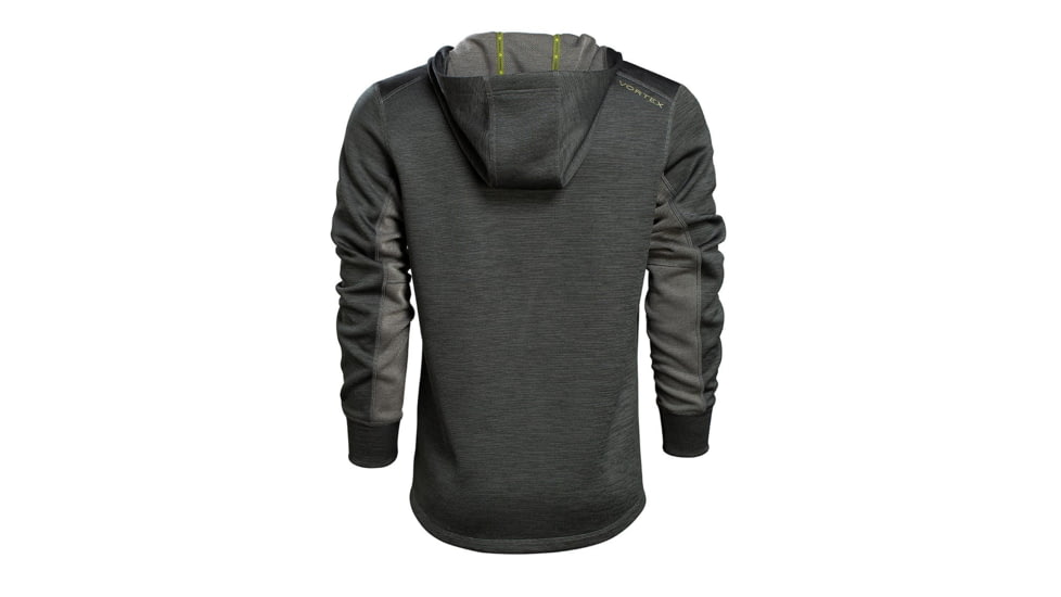 Vortex Frontier Limits 1/4 Zip Hoodie Pullover - Mens, Grey Heather, Large, 220-17-GHTL