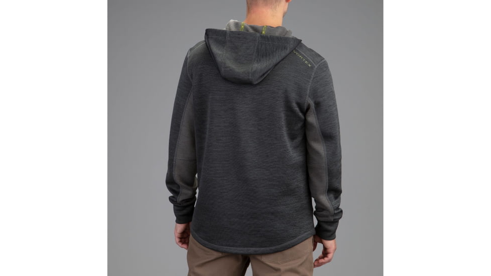 Vortex Frontier Limits 1/4 Zip Hoodie Pullover - Mens, Grey Heather, Large, 220-17-GHTL
