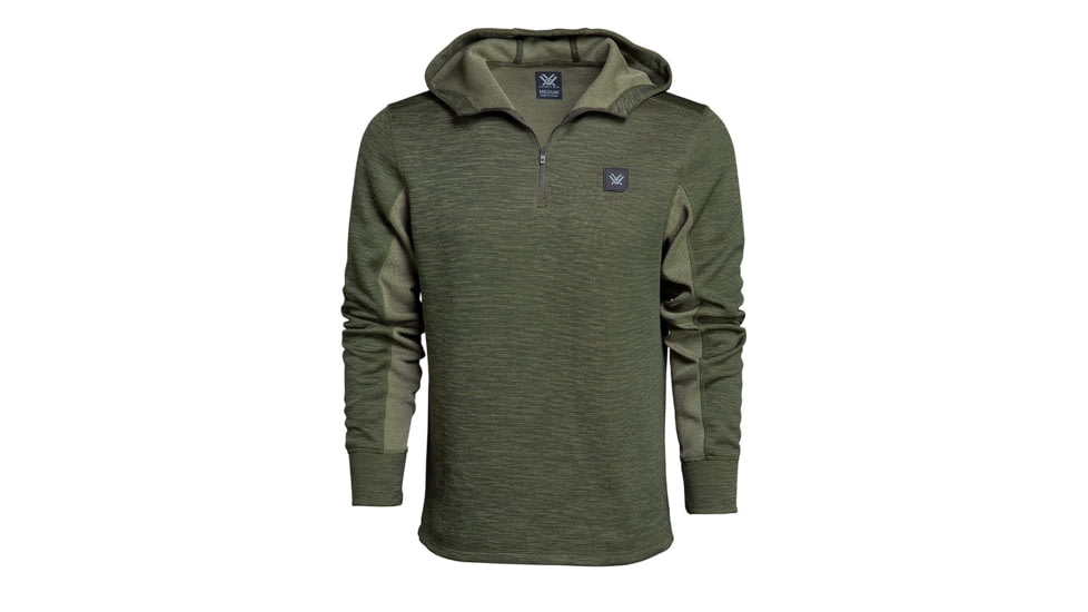 Vortex Frontier Limits 1/4 Zip Hoodie Pullover - Mens, Mayfly, Large, 220-17-MFYL