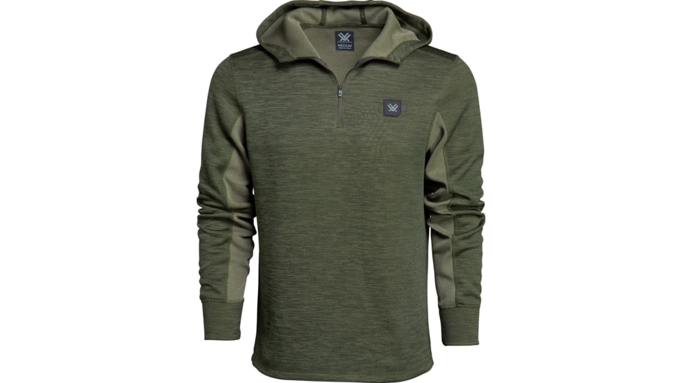 Vortex Frontier Limits 1/4 Zip Hoodie Pullover - Mens, Mayfly, Large, 220-17-MFYL