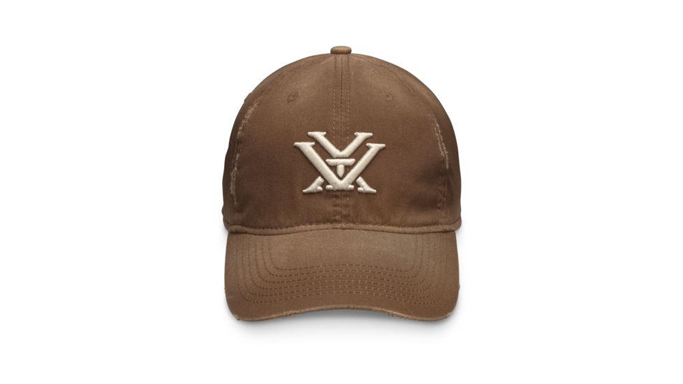 Vortex Men's Distressed Cap, Chestnut 119012-CHT