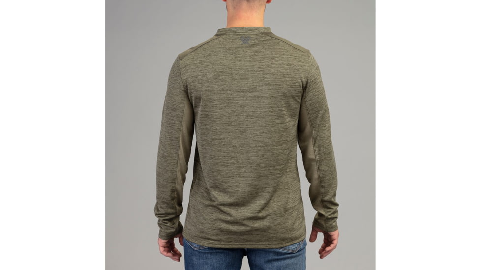 Vortex Northern Heights Henley Long Sleeve - Mens, Forest, 2X, 220-19-FOR2X