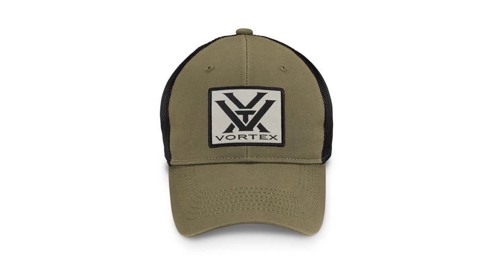 Vortex Patch Logo Cap - Mens, Olive, One Size, 220-34-OLV
