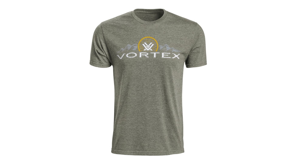Vortex Peak T-Shirt - Mens, Sage Heather, 3X, 219059-SHE3X